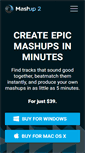 Mobile Screenshot of mashup.mixedinkey.com